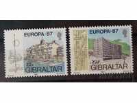 Gibraltar 1987 Europa CEPT Buildings MNH