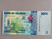 Bancnotă - Uganda - 2000 șilingi UNC | 2021