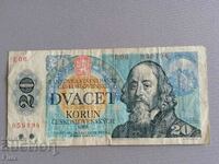 Banknote - Czechoslovakia - 20 kroner 1988