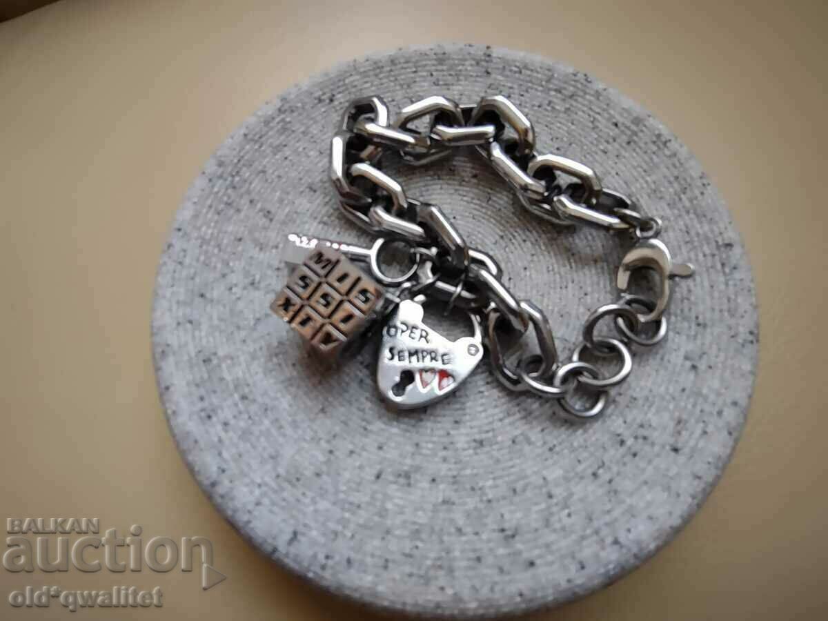Miss Sixty bracelet - original, steel, massive spectacular - 5 Miss Sixty bracelet - original, steel, massive spectacular - 5