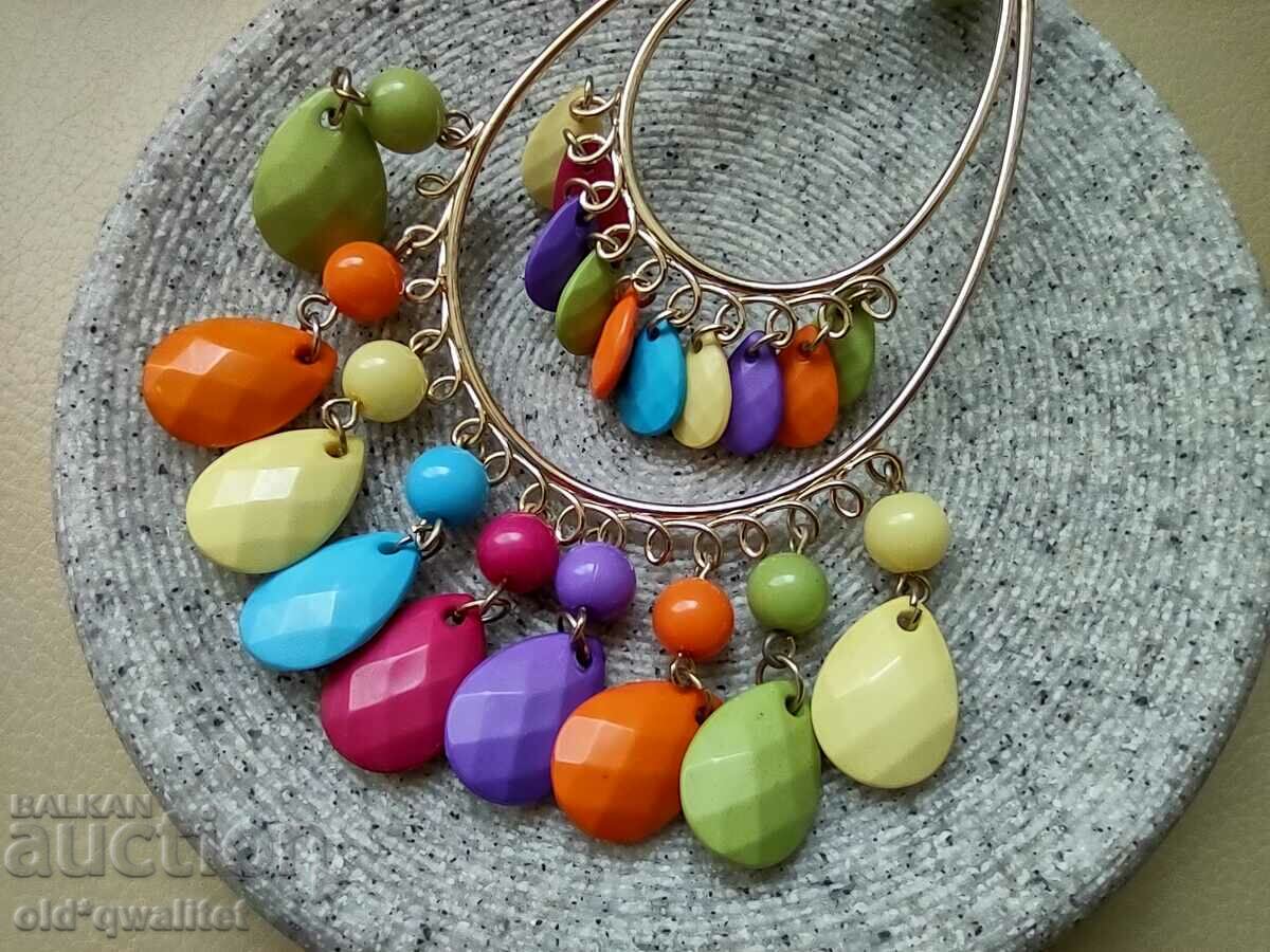 Delivery of Earrings - the freshness of the 70s, summer, sun and good mood