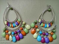 Earrings - the freshness of the 70s, summer, sun and good mood