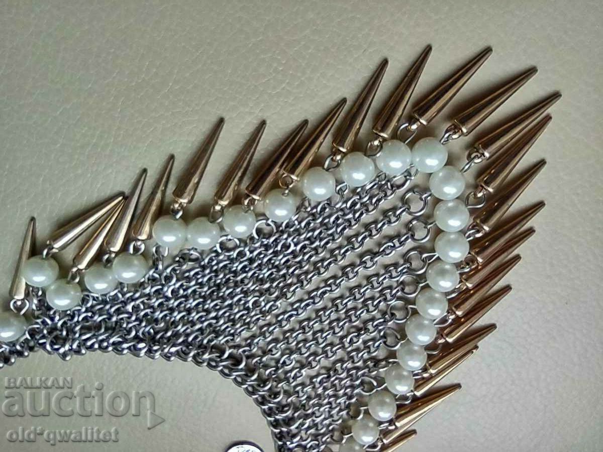 Дизайнерско колие, пищно и атрактивно, съответно щемпел - 6 Дизайнерско колие, пищно и атрактивно, съответно щемпел - 6