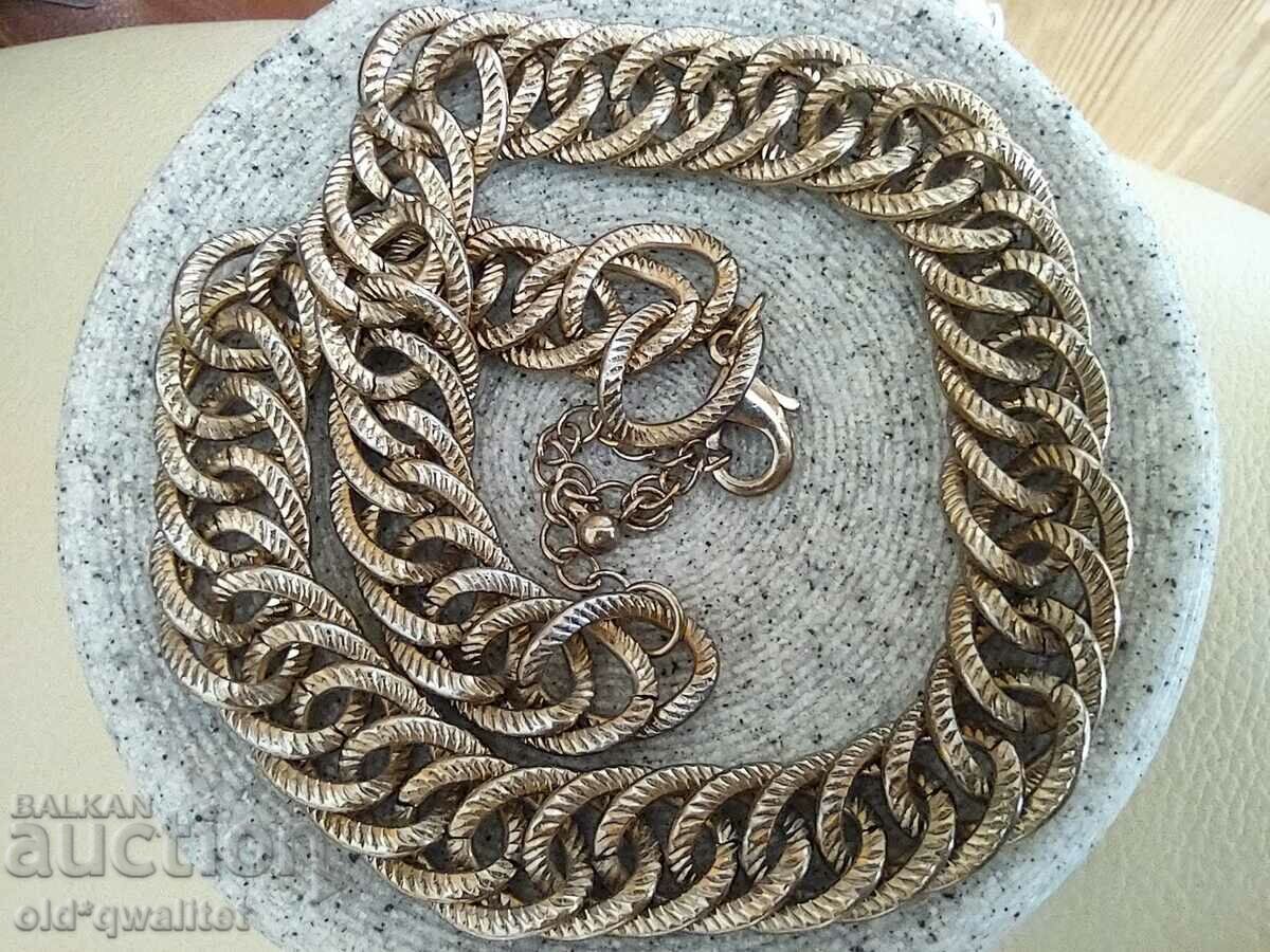 Women's solid gold plated necklace Women's solid gold plated necklace