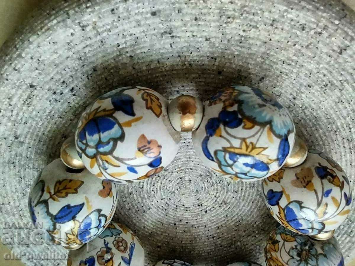 Attractive Art BRACELET handmade and painted, c. ceramic - 5 Attractive Art BRACELET handmade and painted, c. ceramic - 5