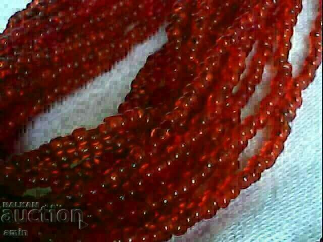 lot bijuterii 4 metri colier din margele precum rubinul si altele - 5 lot bijuterii 4 metri colier din margele precum rubinul si altele - 5