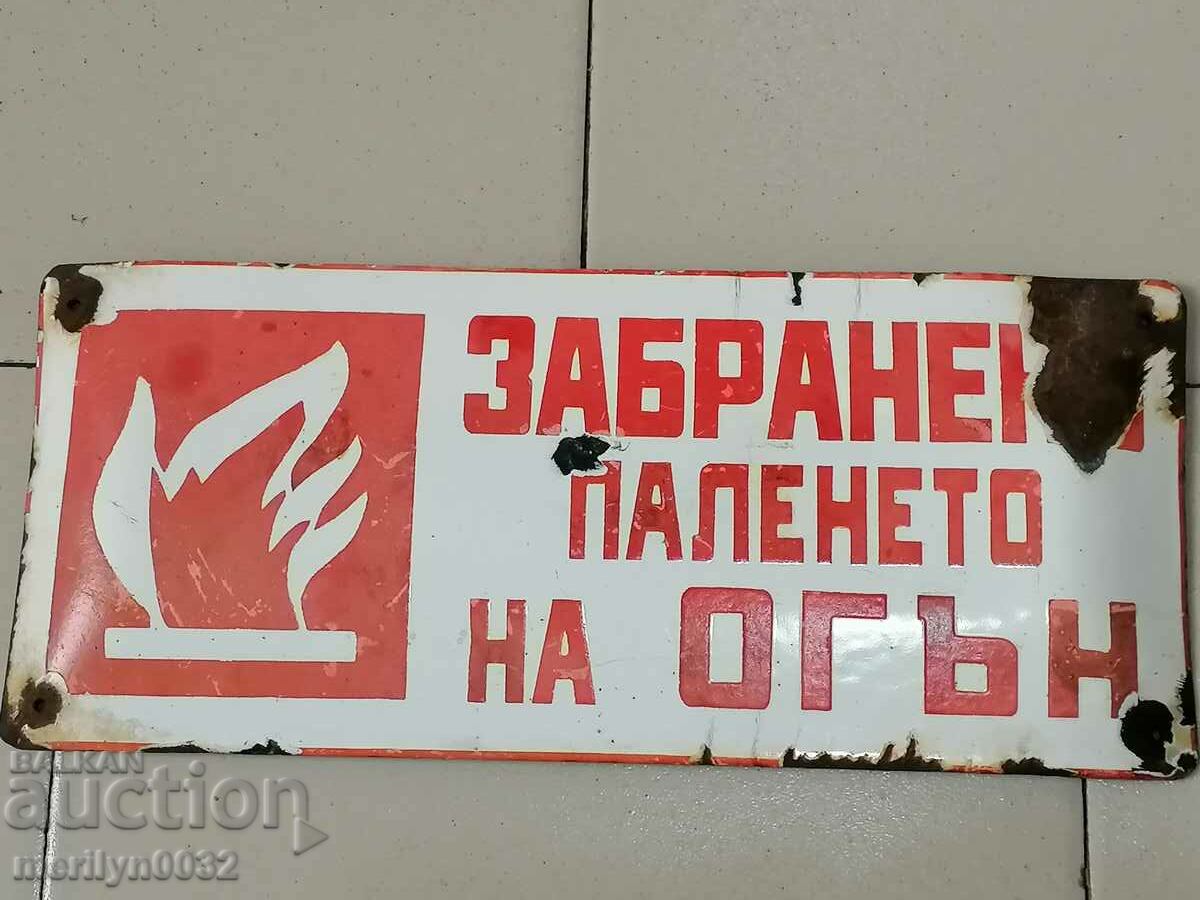 Enamel plate, ORIGINAL 50/30 cm - 5 Enamel plate, ORIGINAL 50/30 cm - 5