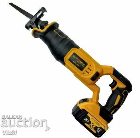 Saber Saw KRAFTWORLD 36V 8.0Ah 2 batteries with price 127.50 BGN | € 65.19 Saber Saw KRAFTWORLD 36V 8.0Ah 2 batteries with price 127.50 BGN | € 65.19