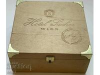Wooden box "Hotel Sacher Wien"