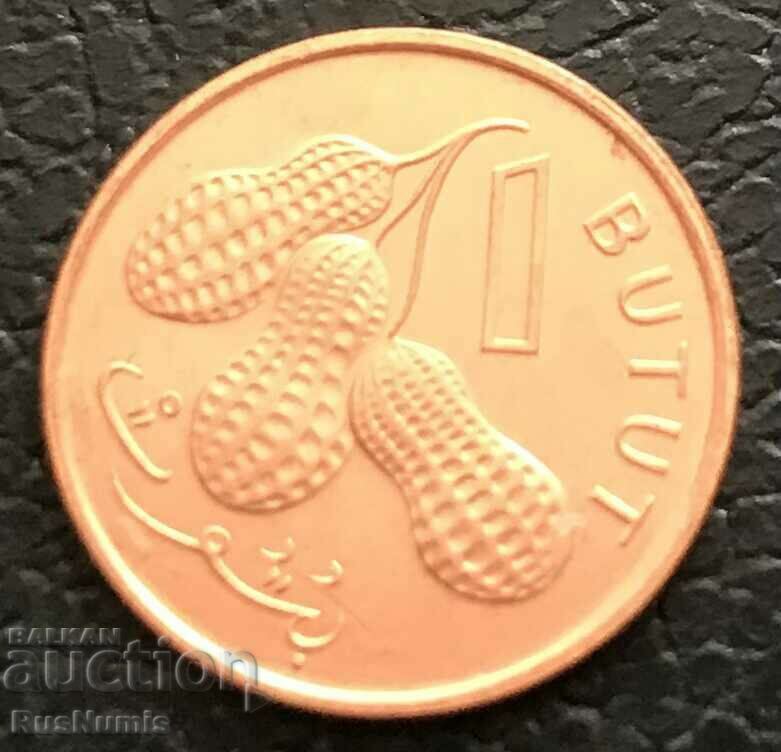 Gambia. 1 butut 1998 UNC.