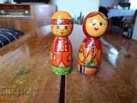Old wooden dolls, doll