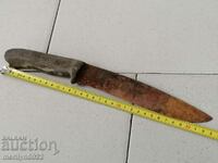 Hand-forged shepherd's knife without kaniya karakulak