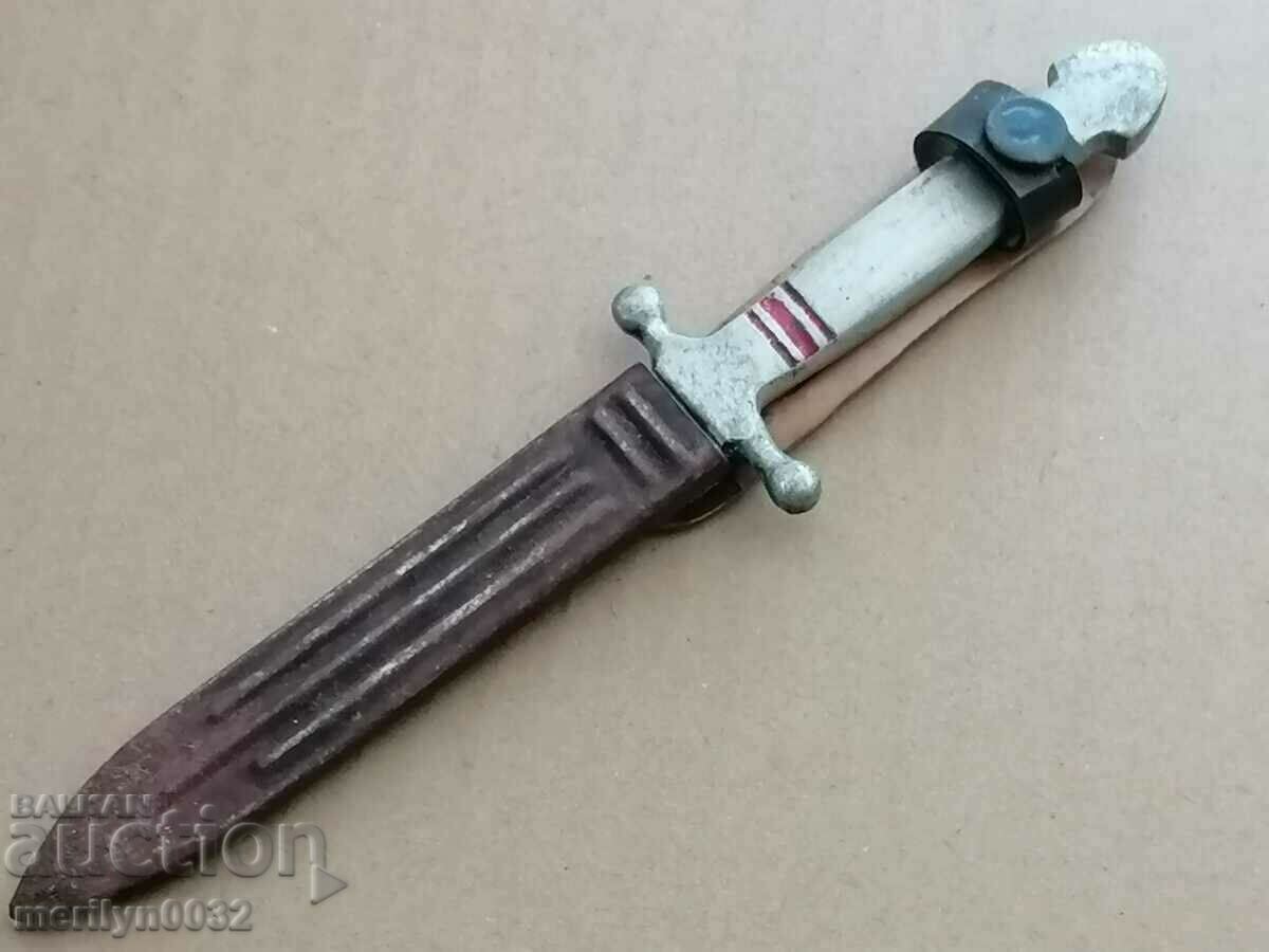 An old dagger with a kaniya knife blade - 7