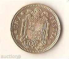 +Spain 1 peseta 1975 (1979)