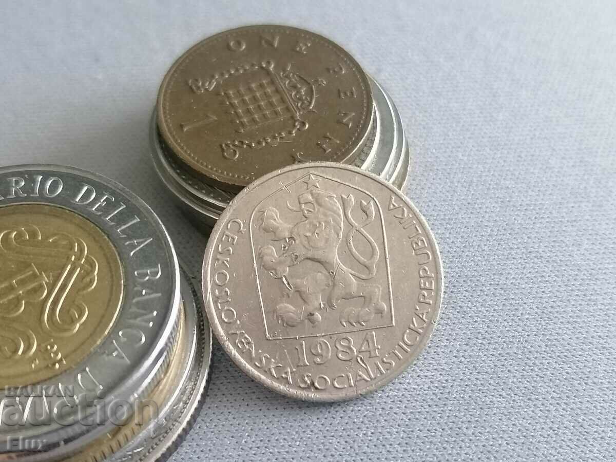 Монета - Чехословакия - 50 хелера | 1984г. с цена 0.50 лв. | € 0.26 Монета - Чехословакия - 50 хелера | 1984г. с цена 0.50 лв. | € 0.26