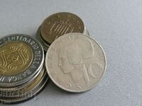 Монета - Австрия - 10 шилинга | 1975г.