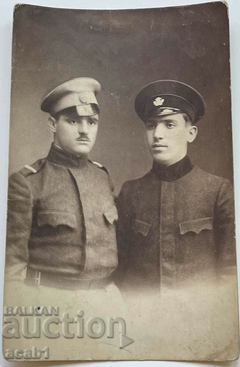 Псв войник и ученик 1917