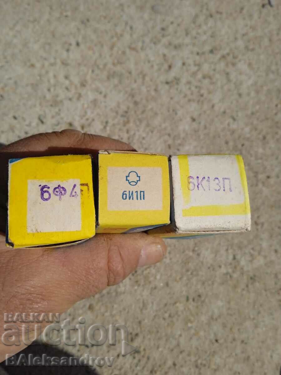 Auction Lot of radio lamps Auction Lot of radio lamps