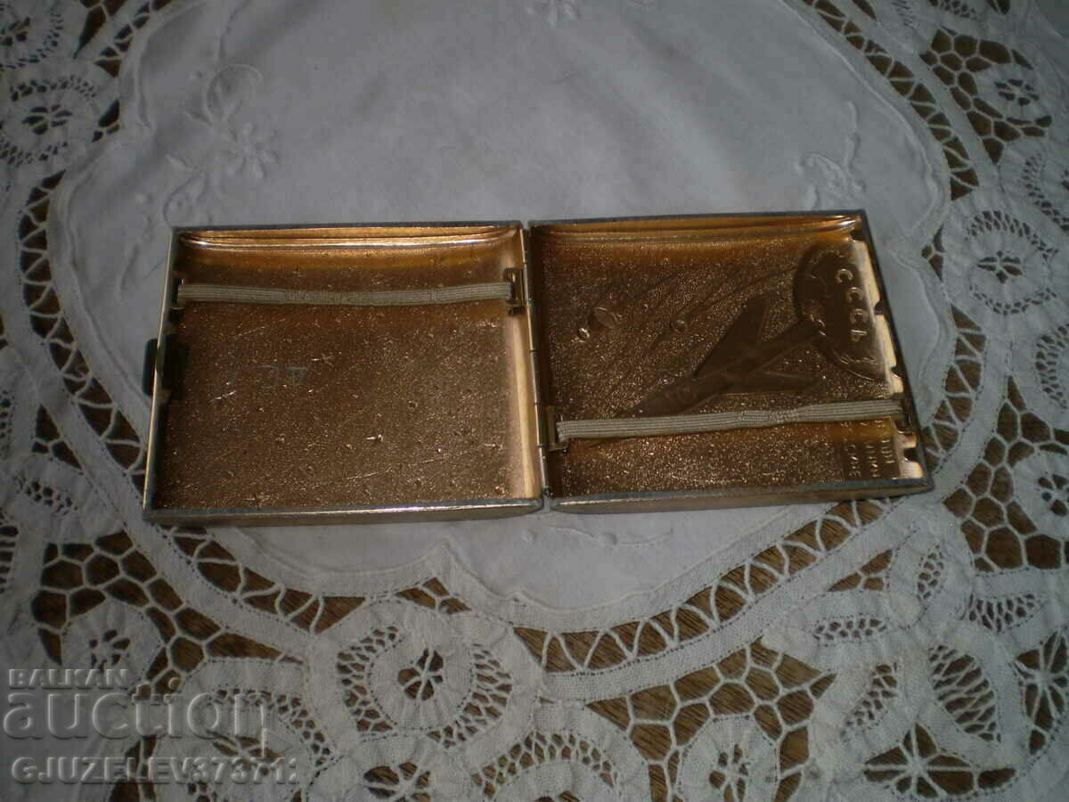 Russian Soviet space rocket Sputnik USSR snuff box - 5 Russian Soviet space rocket Sputnik USSR snuff box - 5