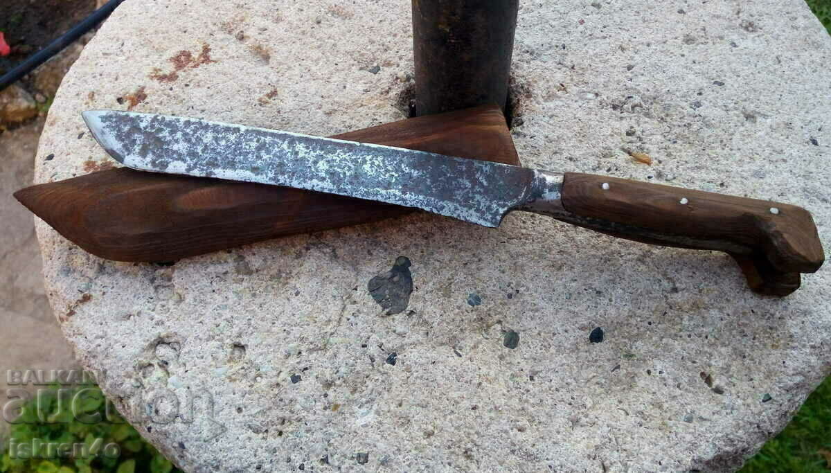 Δημοπρασία Σφυρήλατο μαχαίρι, Karakulak, Shepherd's Knife