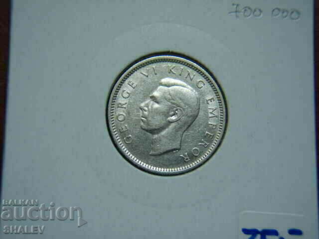 6 Pence 1939 New Zealand (6 pence New Zealand) - AU - 6
