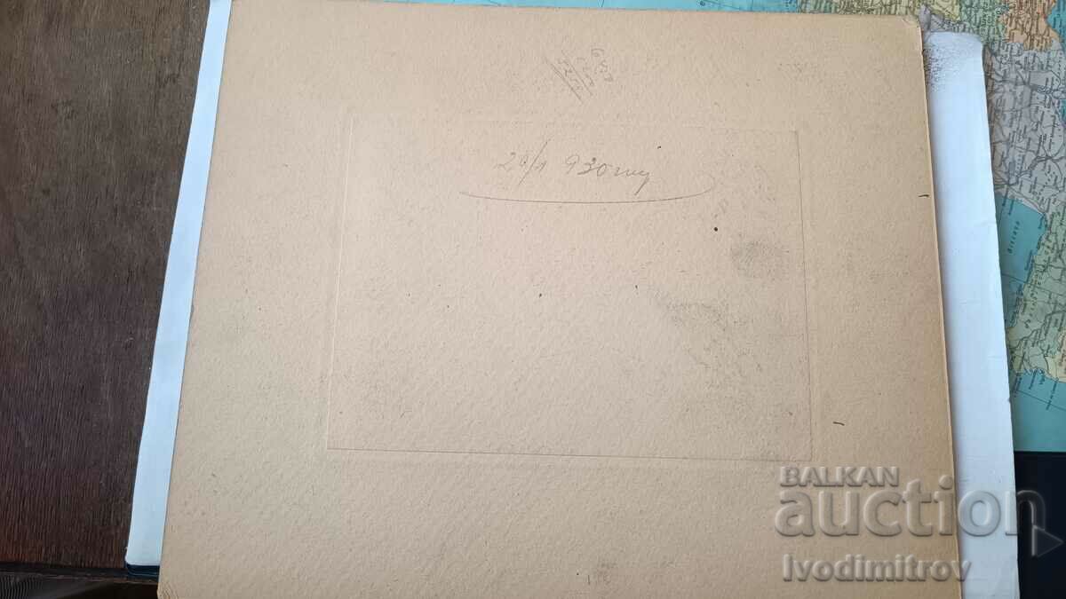 Auction  Photo Men in Suits 1930 Cardboard