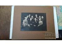 Photo Men in Suits 1930 Cardboard
