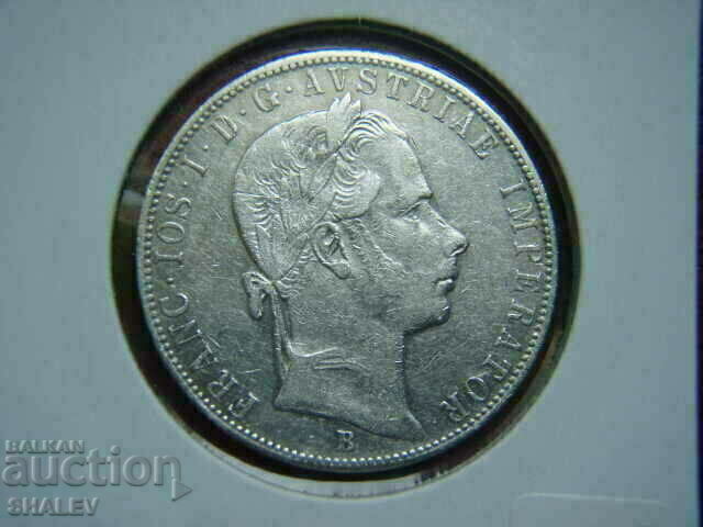 1 Florin 1859 B Austria (1 Florin Austria) - AU - 5 1 Florin 1859 B Austria (1 Florin Austria) - AU - 5