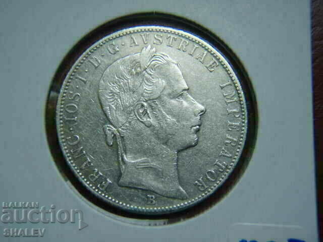 1 Florin 1859 B Austria (1 флорин Австрия) - AU - 7