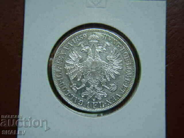 1 Florin 1859 B Austria (1 флорин Австрия) - AU