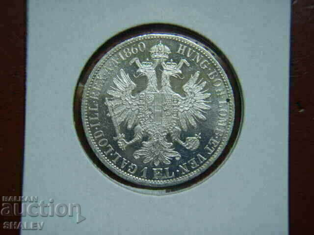 1 Florin 1860 A Austria (1 Florin Austria) (1) - AU/Unc with price 114.89 BGN | € 58.74 1 Florin 1860 A Austria (1 Florin Austria) (1) - AU/Unc with price 114.89 BGN | € 58.74