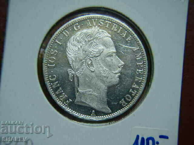 1 Florin 1860 A Austria (1 Florin Austria) (1) - AU/Unc - 6 1 Florin 1860 A Austria (1 Florin Austria) (1) - AU/Unc - 6