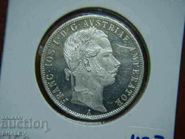 1 Florin 1860 A Austria (1 Florin Austria) (1) - AU/Unc - 7 1 Florin 1860 A Austria (1 Florin Austria) (1) - AU/Unc - 7