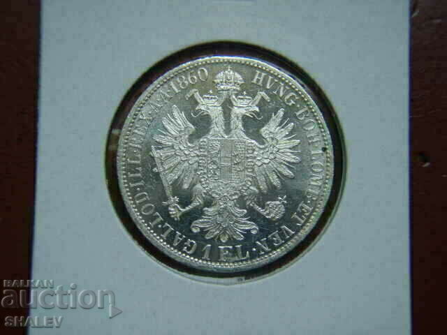 1 Florin 1860 A Austria (1 Florin Austria) (1) - AU/Unc