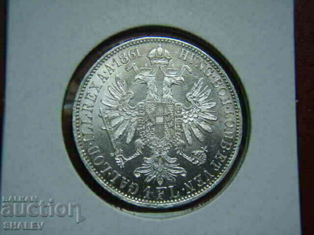 1 Florin 1861 A Austria (1 Florin Austria) (2) - AU/Unc with price 114.89 BGN | € 58.74 1 Florin 1861 A Austria (1 Florin Austria) (2) - AU/Unc with price 114.89 BGN | € 58.74