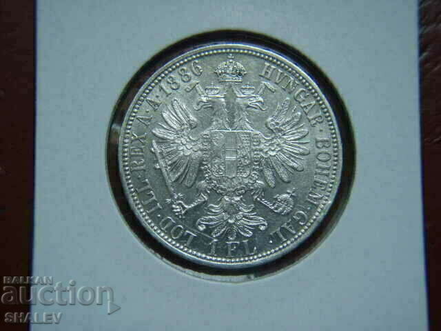 Δημοπρασία 1 Florin 1886 Austria (1 florin Austria) /2/ - AU