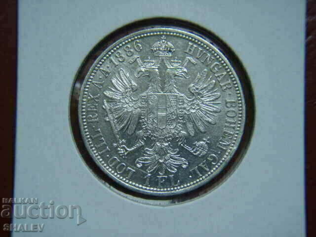 1 Florin 1886 Austria (1 florin Austria) /2/ - AU