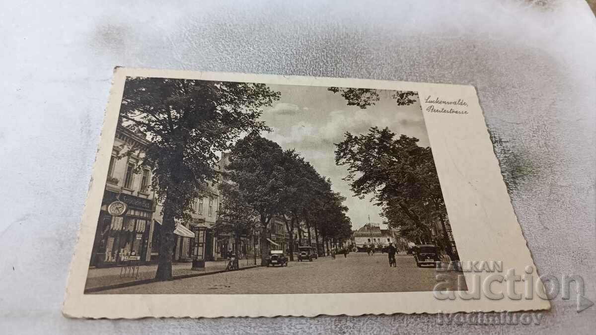 Καρτ ποστάλ Luckenvalde Breitestrasse 1936