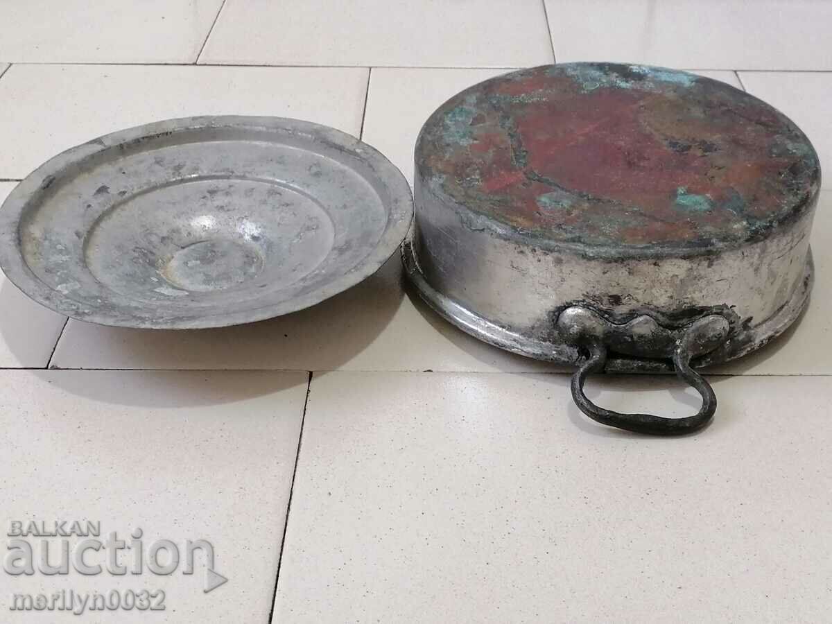 Tinned copper kadaifnik pot copper vessel pan - 5 Tinned copper kadaifnik pot copper vessel pan - 5