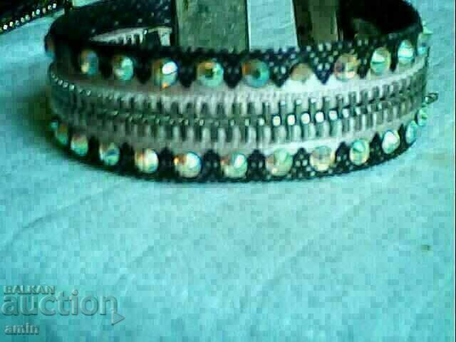 lot of beautiful swarovski type bracelets - 5 lot of beautiful swarovski type bracelets - 5