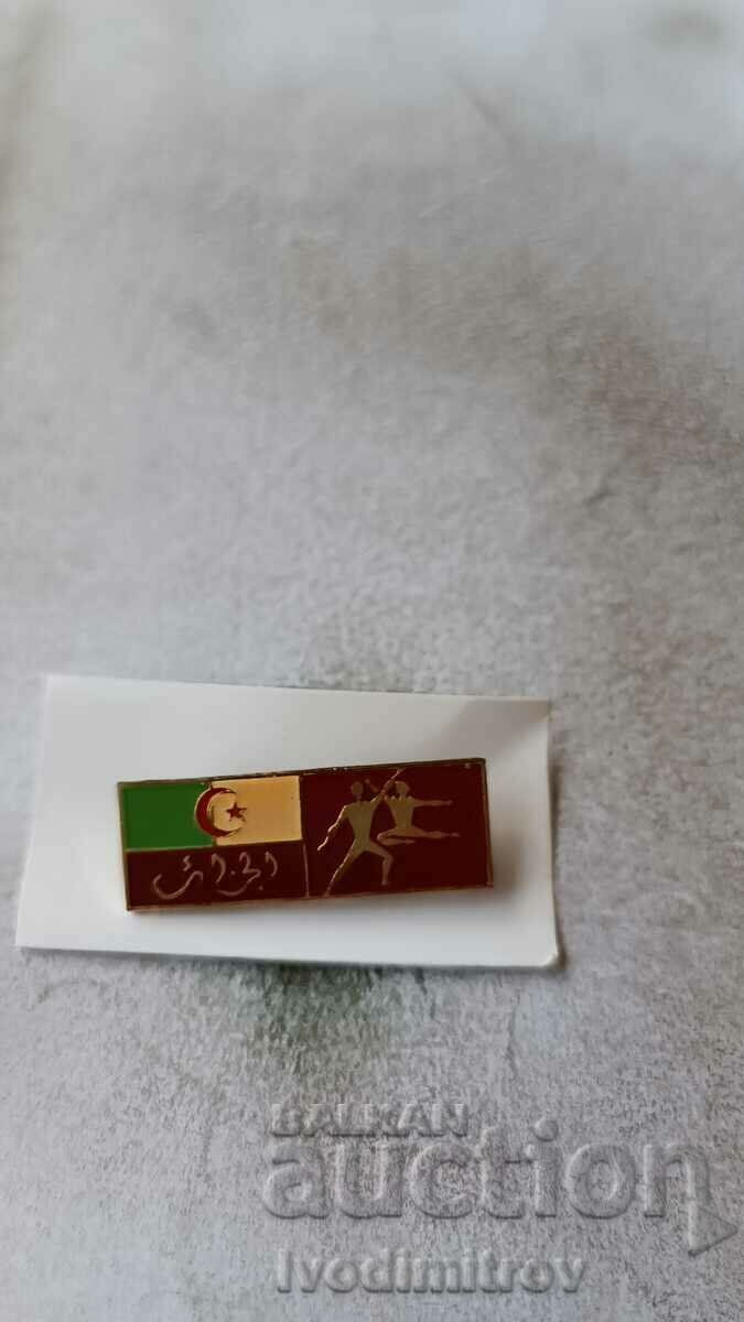 Значка Федерация по гимнастика на Алжир