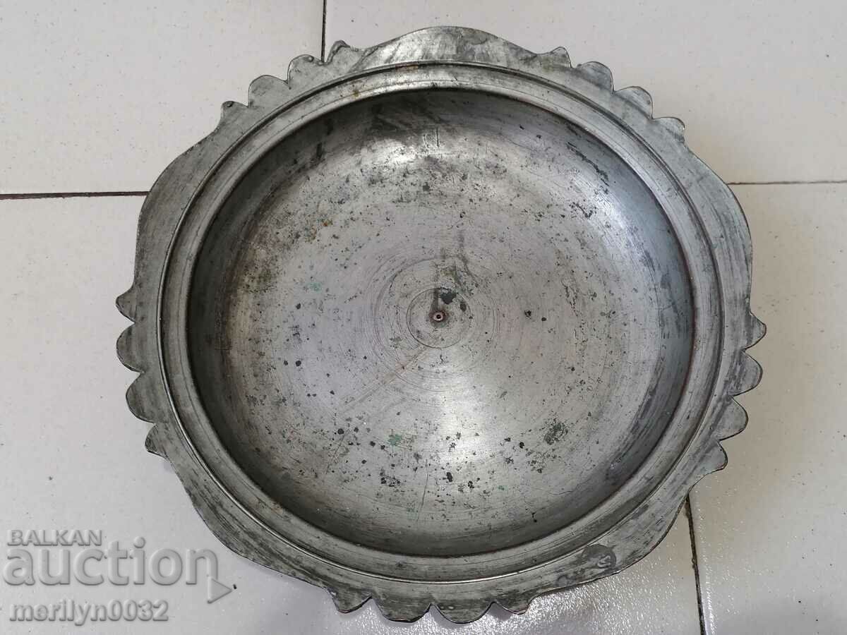 Delivery of Vazrozhdenski brand Sahan copper copper pot tugra lid