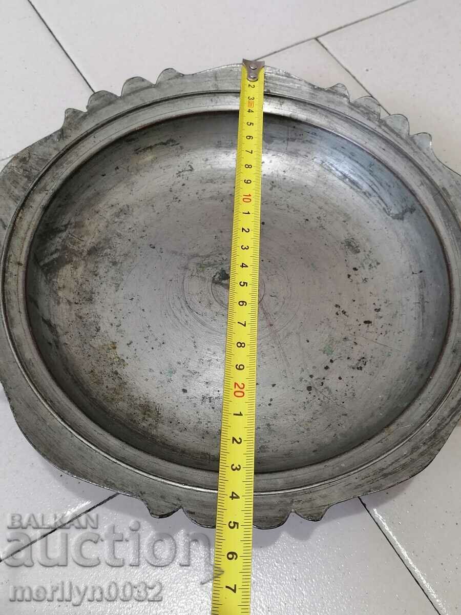 Vazrozhdenski brand Sahan copper copper pot tugra lid - 6