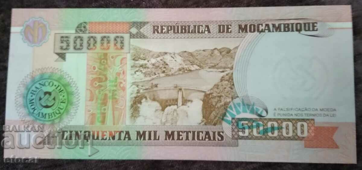 50000 meticais Mozambic 1993