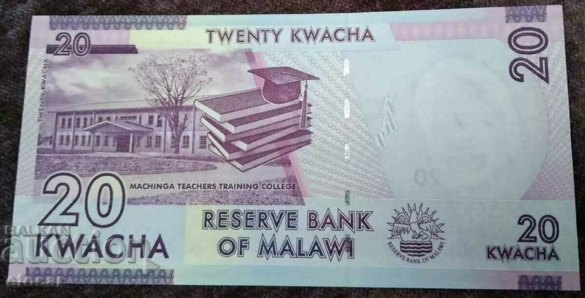 20 Malawi Kwacha 2016