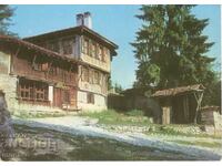 Carte poștală veche - Koprivshtitsa, casa Hadji Ivanchova