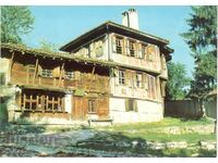 Old postcard - Koprivshtitsa, Hadji Ivanchova house