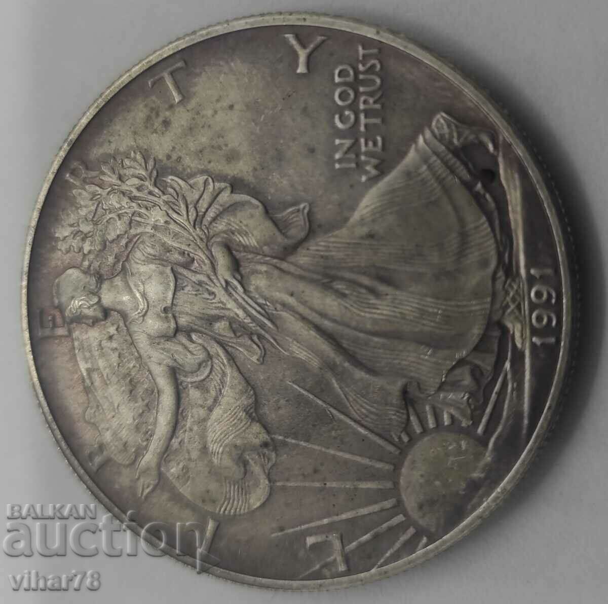 Δημοπρασία ΑΣΗΜΕΝΙΟ ΝΟΜΙΣΜΑ ΔΟΛΑΡΙΟΥ Δημοπρασία ΑΣΗΜΕΝΙΟ ΝΟΜΙΣΜΑ ΔΟΛΑΡΙΟΥ