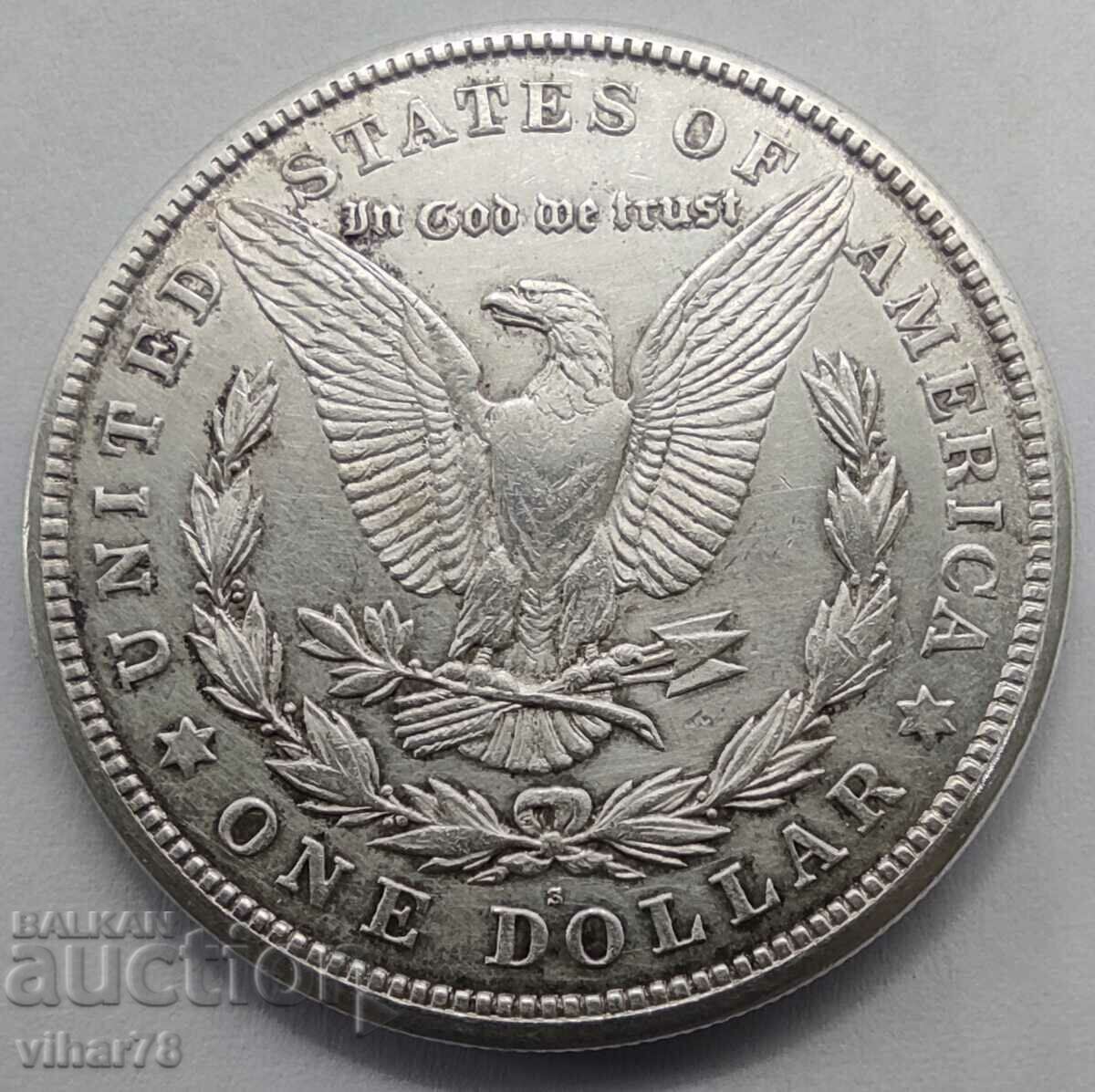 SILVER DOLLAR COIN with price 119.99 BGN | € 61.35 SILVER DOLLAR COIN with price 119.99 BGN | € 61.35