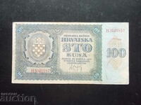 CROATIA, 100 kuna, 1941